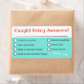 社員認定審査会素晴らしチェックリスト賞 ラベル (インサイチュ)