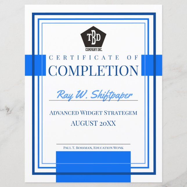 社員認定証明書 (正面)