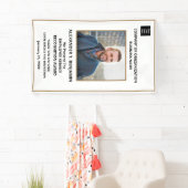 社員認定賞ロゴのパーソナライズ 横断幕 (インサイチュ)