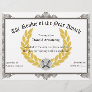 社員賞おもしろい- Rookie of the Year