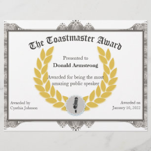 社員賞おもしろい- Toastmaster