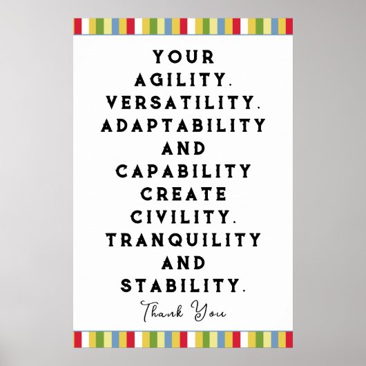 社員賞状ポスター ポスター (正面)