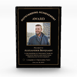 社員達成ロゴ金ゴールド賞カスタム賞 フォトブロック