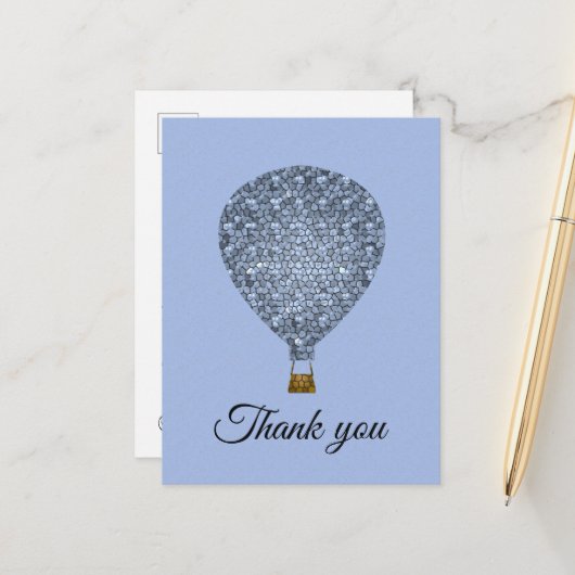 社員鑑賞熱気球ありがとう ポストカード (正面/裏面インサイチュ)