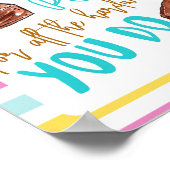 社員鑑賞用ブラウニーポイントの看板ポスター ポスター (角)