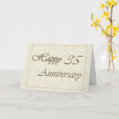 社員35周年記念ニュークラシック カード (黄色い花)