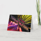 社員45周年おもしろいおめでとう カード (正面)