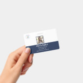 社員 会社 セキュリティ 法人 ロゴ 写真 ID バッジ (手持ち)