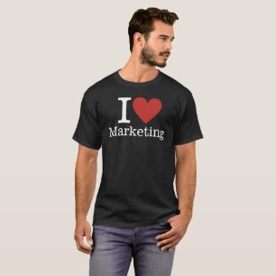 社員❤️向けのマーケティングカスタムが大好き Tシャツ