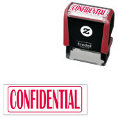 社外秘の額縁のオフィスのインク入力スタンプ セルフインキングスタンプ (インサイチュ)