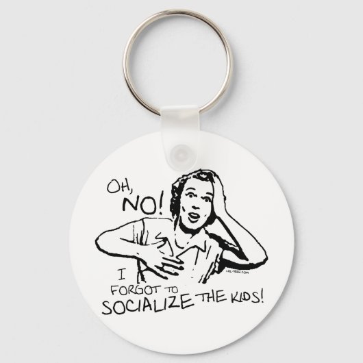 社忘れ化 キーホルダー (正面)