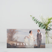 社説 | お結婚礼フォトカード サンキューカード (スタンド正面)