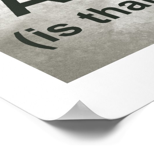 社長が欲しい ポスター (角)