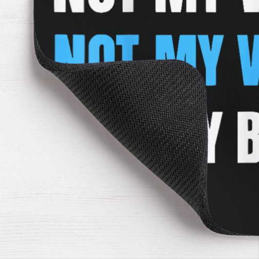 社長が私の声ではなく価値観でもない マウスパッド (コーナー)