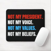 社長が私の声ではなく価値観でもない マウスパッド (マウス)