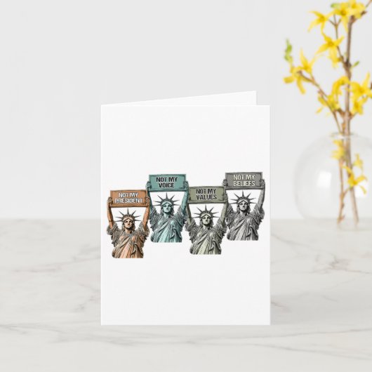 社長が私の声ではなく私の価値観でもない カード (黄色い花)