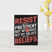 社長が私の声ではなく私の価値観に抵抗しない カード (黄色い花)