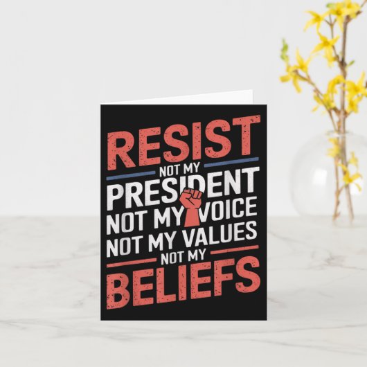 社長が私の声ではなく私の価値観に抵抗しない カード (黄色い花)