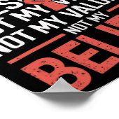 社長が私の声ではなく私の価値観に抵抗しない ポスター (角)