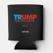 社長のトランプあなたの名前を追加パーティーノベルティ 缶クーラー (裏面)