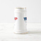 社長のトランプあなたの名前を追加 ビールジョッキ (中央)