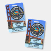 社長または過去大統領バッジ バッジ (正面＆裏面)