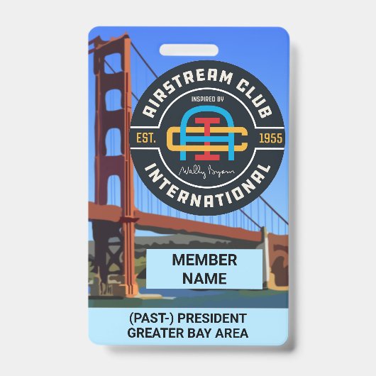 社長または過去大統領バッジ バッジ (正面)