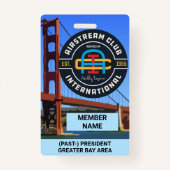 社長または過去大統領バッジ バッジ (正面)