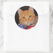 社長ステッカー大好き! ラウンドシール (バッグ)