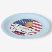 社長セール紙プレート ペーパープレート (アングル)