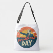 社長日お祝いグラフィックバッグ クロスボディバッグ (裏面)