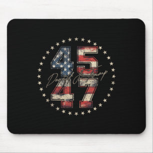 社長45 47トランプ就任式の日2025メモラ マウスパッド