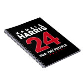 社長47カマラハリス2024サポートマダム ノートブック (右側)