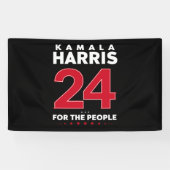 社長47カマラハリス2024サポートマダム 横断幕 (横)