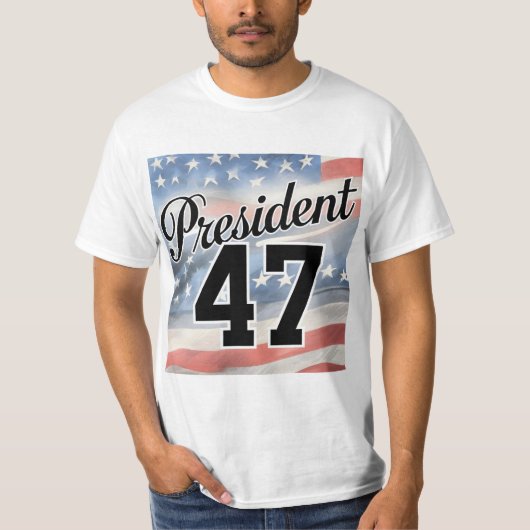 社長47 | 第47回州総統一された長 Tシャツ (正面)