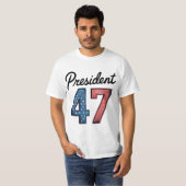 社長47 | 第47回州総統一された長 Tシャツ (正面フル)