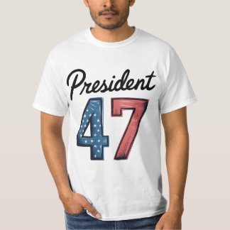 社長47 | 第47回州総統一された長 Tシャツ