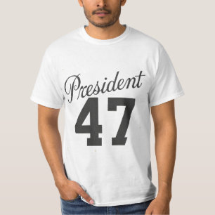 社長47 第47回州総統一された長 Tシャツ