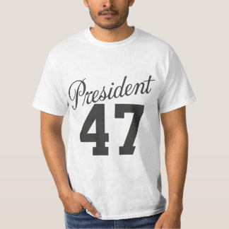 社長47 | 第47回州総統一された長 Tシャツ