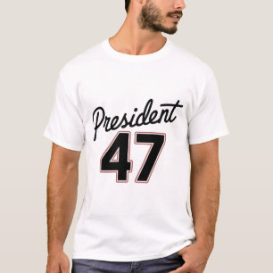 社長47 第47回州総統一された長 Tシャツ