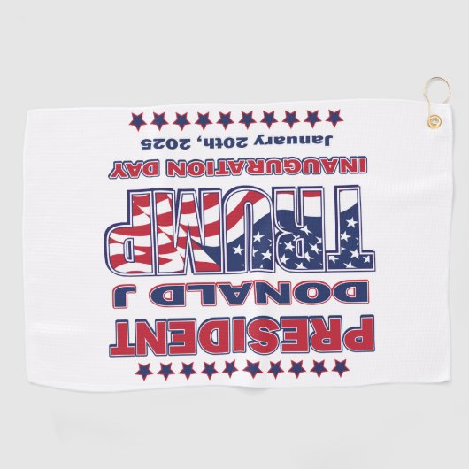 社長 ゴルフタオル (横)