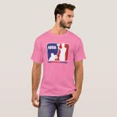 （社）全国ビールボン協会 Tシャツ (正面フル)
