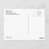 祇園の夜 ポストカード (裏面)