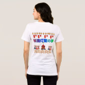 祇園灯篭の夢 白 トライブレンドTシャツ (裏面全面)
