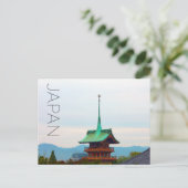 祇園閣タワー 京都 日本 旅行 ポストカード (スタンド正面)