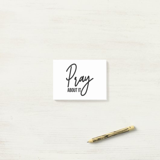 祈その点 ポストイット (デスク上)