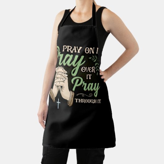 祈それはクリスチャンを通して祈その上に祈あるのである エプロン (インサイチュ)