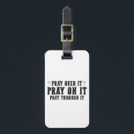 祈それはクリスチャンを通して祈その上に祈あるのである ラゲッジタグ<br><div class="desc">祈それに関して祈は祈、キリスト教の信仰を通して</div>