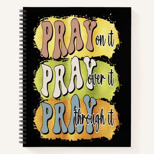 祈それを通して上に ノートブック (正面)