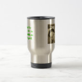 祈って下さい私のために… 私はアイルランド語の愛に…あります トラベルマグ (中央)